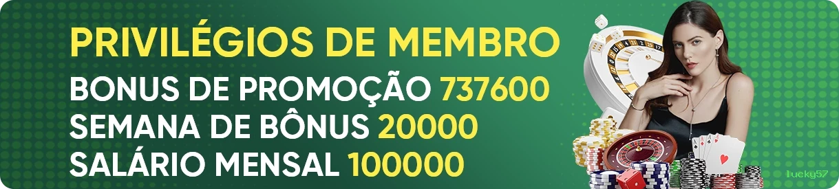 Dealers profissionais da lucky57